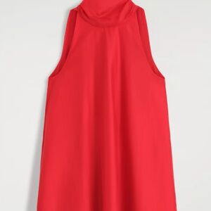 COS Fluid Halterneck Mini Dress